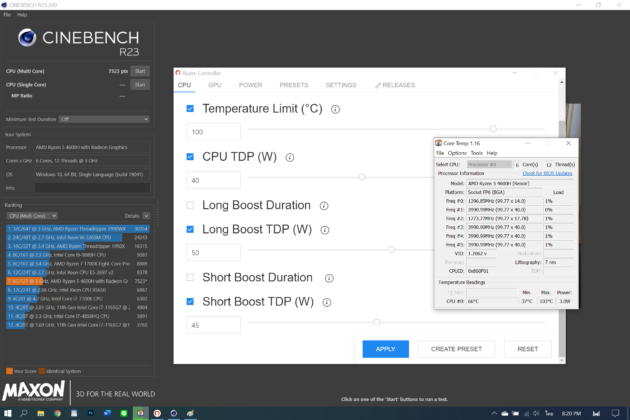 ryzen controller unable to apply ryzenadj ryzen controller unable to apply ryzenadj