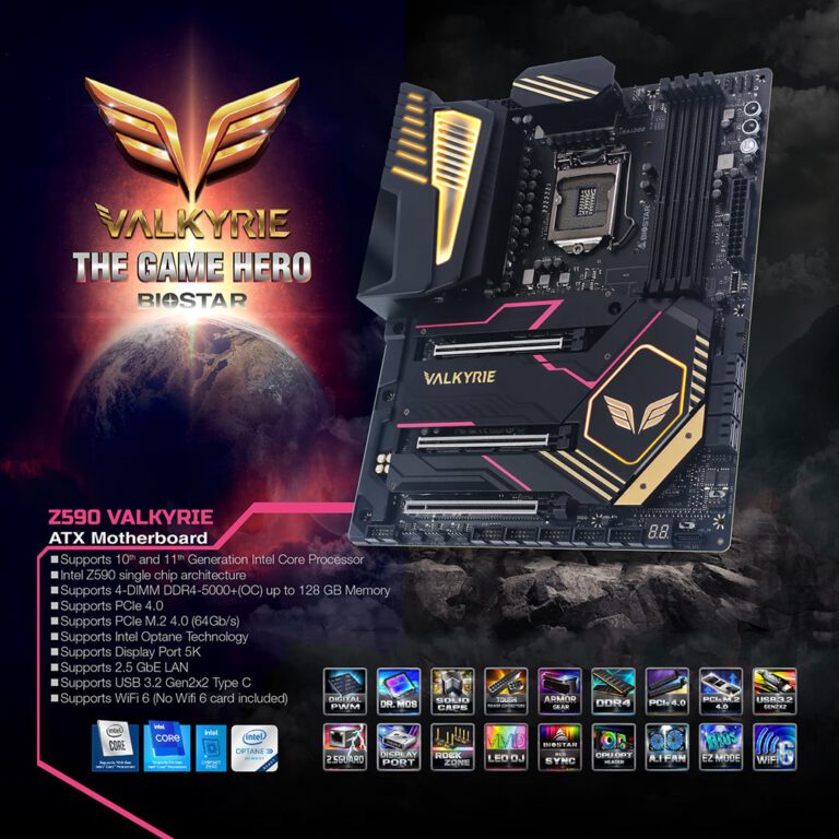 PR : เตรียมพบกับ…เมนบอร์ด Intel 500 ซีรี่ย์ กับการออกแบบใหม่และฟังก์ชั่นที่ยอดเยี่ยม
