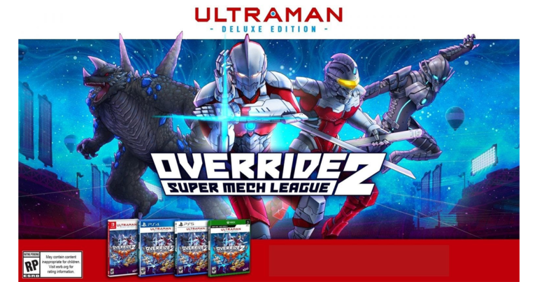 Ultraman มนุษย์ยักษ์แห่งแสงผู้พิทักษ์จักรวาลขวัญใจใครหลายๆคน กลับมาโลดแล่นในวิดีโอเกมอีกครั้งใน Override 2: Super Mech League