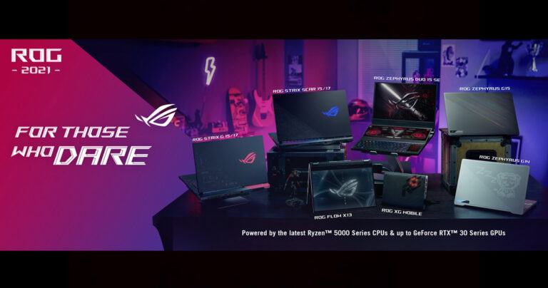 Republic of Gamers ประกาศเปิดตัวคลังอาวุธเกมมิ่งในงาน CES 2021