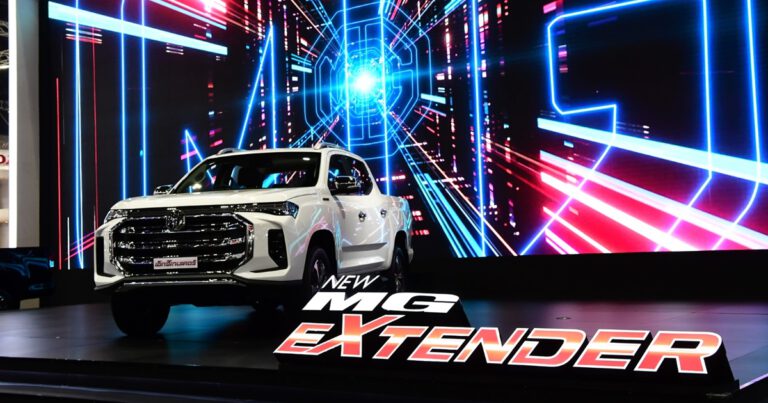 เอ็มจี เปิดตัว NEW MG EXTENDER กระบะพันธุ์ยักษ์ โฉมใหม่