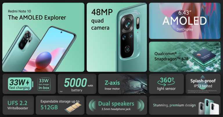 เสียวหมี่เปิดตัว Redmi Note 10 Pro และ Redmi Note 10 ในประเทศไทยอย่างเป็นทางการ