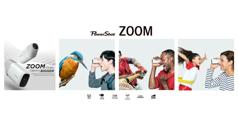 มาแล้ว!! Canon PowerShot ZOOM กล้องดิจิทัลส่องทางไกล  ราคาเพียง 9,990 บาท กดสั่งซื้อได้แล้วที่เวป Canon E-Store