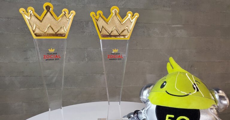 เอไอเอส ผงาดคว้า 2 รางวัล เวที Thailand Zocial Awards 2021 ต่อเนื่อง 6 ปีซ้อน
