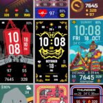 HUAWEI Band 6 – Watch Face – 4-tile