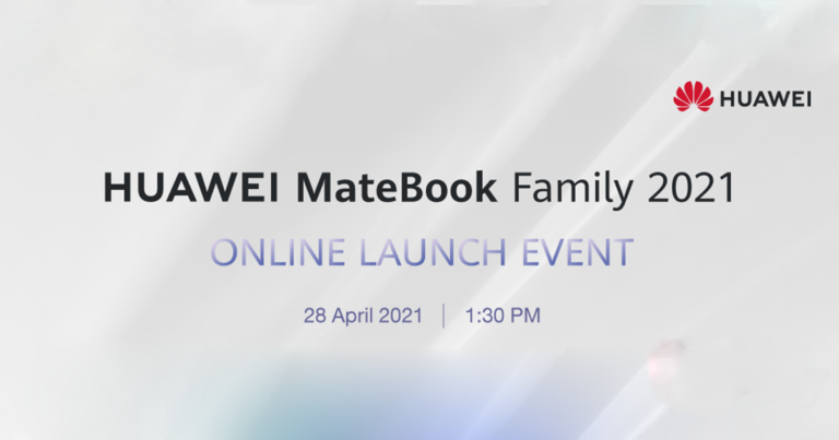 หัวเว่ย เตรียมเปิดตัว HUAWEI MateBook Family 2021 แล็ปท็อปน่าจับตามองที่สุดแห่งปี  มาพร้อมชิปเซ็ตใหม่ ดีไซน์โดดเด่นและทรงประสิทธิภาพ  รับชมพร้อมกันผ่านช่องทางออนไลน์ 28 เมษายนนี้