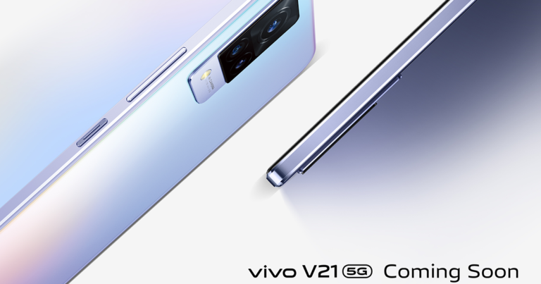 เตรียมกระเป๋าสั่น! หลุดเพิ่มก่อนเปิดตัว  Vivo V21 5G เวอร์ชันไทย  จัดเต็มสเปกเด่นทุกด้าน ‘กล้องหน้า 44MP OIS – 5G – ดีไซน์มินิมอล’