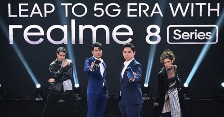 realme เปิดตัว realme 8 Series พร้อมคว้า “อั้ม พัชราภา” ในบทบาทผู้นำคนรุ่นใหม่ สู่เทคโนโลยี 5G ไร้ขีดจำกัด และเปิดตัวผลิตภัณฑ์ AIoT อีกมากมาย