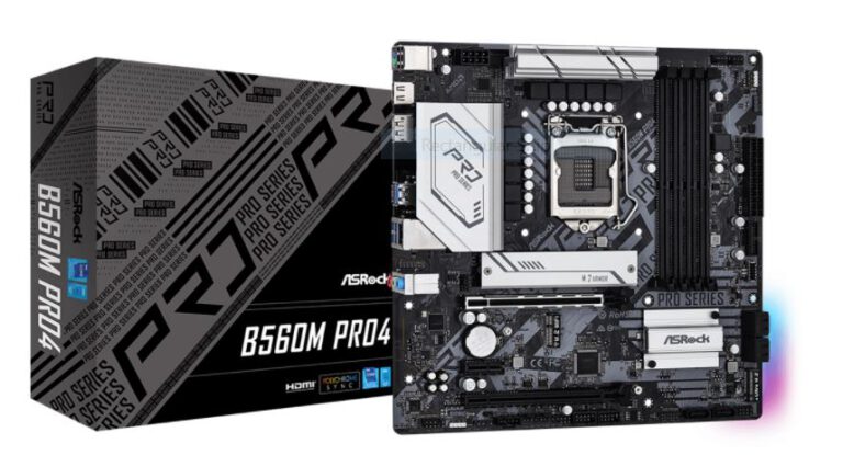 PR: ASRock B560M Pro4 เมนบอร์ดฟังก์ชั่นครบครัน สำหรับมือโปรฯ และเกมเมอร์