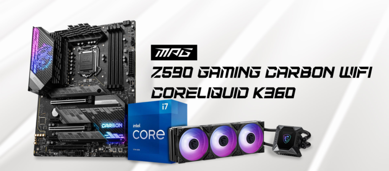 PR: MSI ขอแนะนำชุดคอมโบชั้นยอดสำหรับแฟนๆ Intel ด้วยเมนบอร์ด MSI MPG Z590 GAMING CARBON WIFI และชุดน้ำ MPG CORELIQUID K360