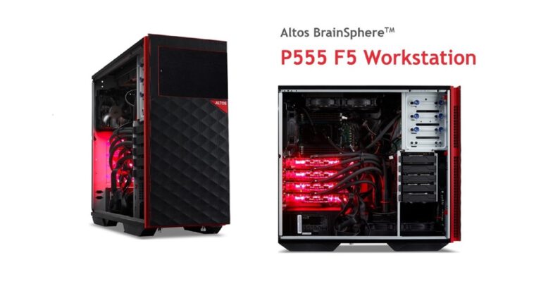 เอเซอร์ เปิดตัว Altos BrainSphereTM P555 F5 ไฮเอนด์เวิร์กสเตชั่น  มาพร้อมซีพียู AMD EPYC 7003 Series เพิ่มประสิทธิภาพการทำงานและประหยัดพลังงานด้วยเทคโนโลยี Liquid Cooling
