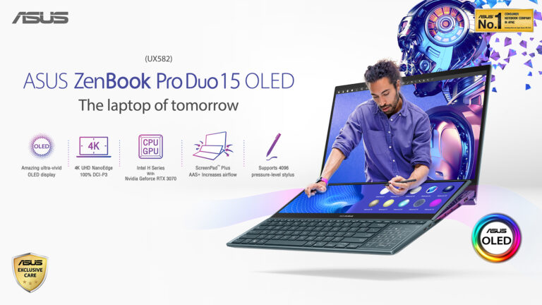 PR: ASUS เอาใจสายครีเอเตอร์ เปิดตัว ZenBook Pro Duo 15 OLED (UX582) มาพร้อมหน้าจอสอง Tilting ScreenPad Plus อัพเดทใหม่ ตัวช่วยคนทำงานที่ตอบโจทย์ยิ่งขึ้น
