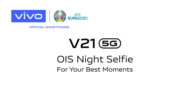 Vivo เปิดตัว V21 5G สมาร์ตโฟนเรือธงรุ่นล่าสุด กล้องหน้า 44MP พร้อมกันสั่น OIS รุ่นแรกของโลก รองรับ 5G กับดีไซน์บางเบาสุดมินิมอล