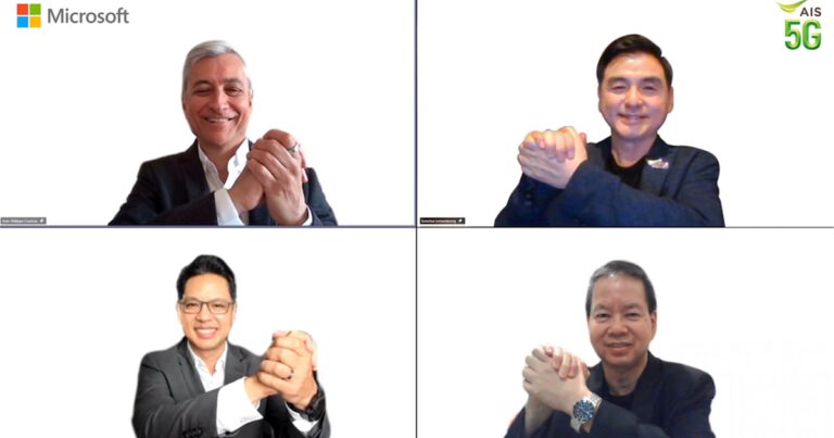 เอไอเอสและไมโครซอฟท์ประกาศจับมือพัฒนาบริการคลาวด์พลัง 5G ขับเคลื่อนเศรษฐกิจทั่วอาเซียน พร้อมปลดล็อคศักยภาพธุรกิจไทย มุ่งสู่ความสำเร็จในโลกดิจิทัล
