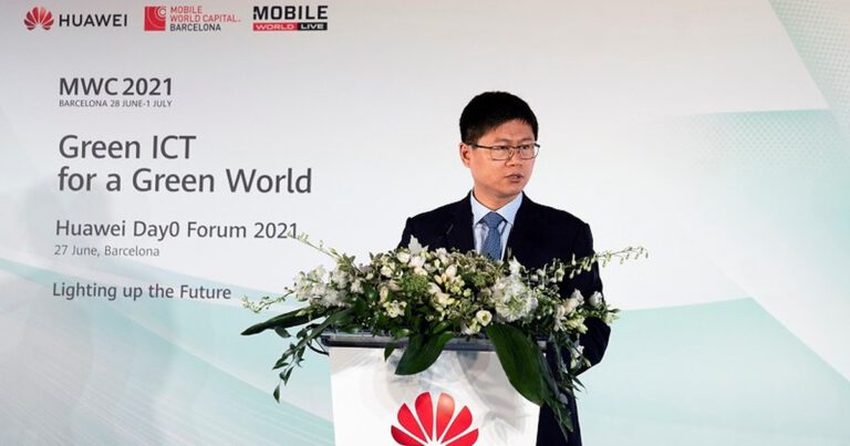 หัวเว่ยพร้อมหนุนเทคโนโลยี ICT สีเขียวรักษ์โลก ภายในงาน MWC Barcelona 2021