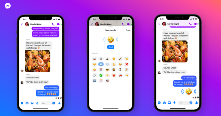 วันนี้อิโมจิมีเสียงแล้ว! ขอแนะนำ Soundmojis บน Messenger