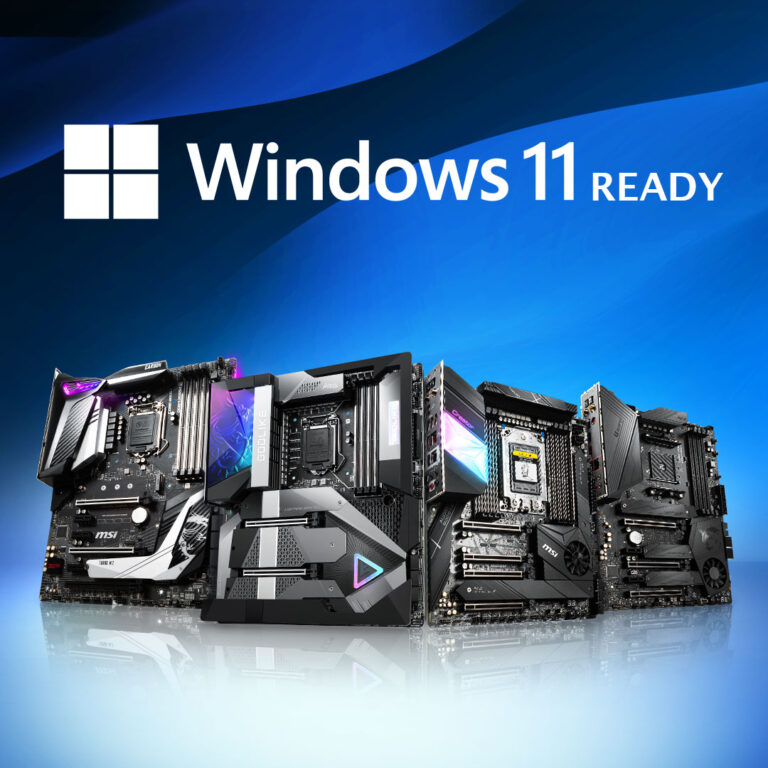 PR: เมนบอร์ด MSI พร้อมแล้วสำหรับการอัพเกรดสู่ Windows 11
