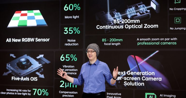 OPPO เปิดตัวหลากหลายนวัตกรรมเทคโนโลยีการถ่ายภาพ บุกเบิกอนาคตแห่งการถ่ายภาพผ่านบนสมาร์ทโฟน