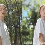 2-Bokeh Flare Portrait Video