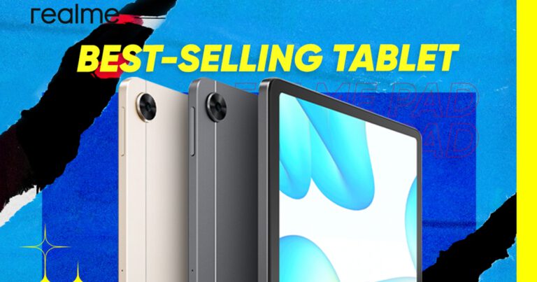 realme Pad ทุบสถิติยอดขายแท็บเล็ตสูงสุดใน 1 วัน โดดเด่นด้วยดีไซน์หรู จอบาง กล้องหน้าสวยมุมกว้าง แถมแบตอึดสุดๆ  เหมาะเป็นไอเท็มสุดล้ำในยุค New Normal