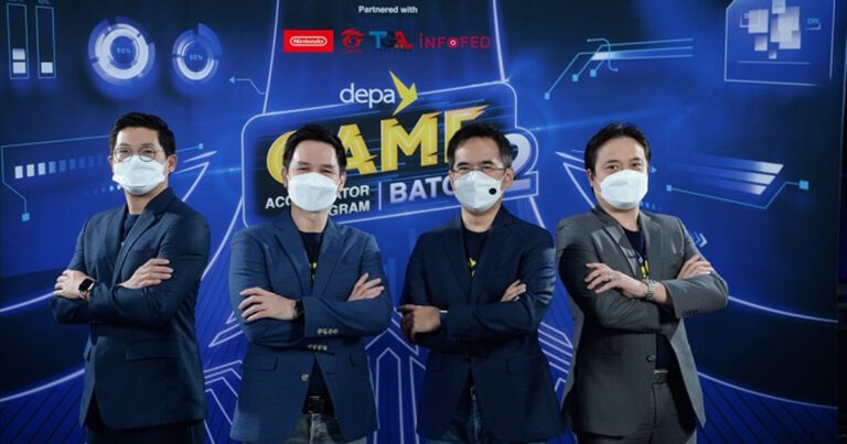 “ดีป้า” เปิดตัว depa Game Accelerator Program Batch 2  ติดปีกบุคลากรอุตสาหกรรมเกมไทยให้ได้มาตรฐานทัดเทียมระดับสากล