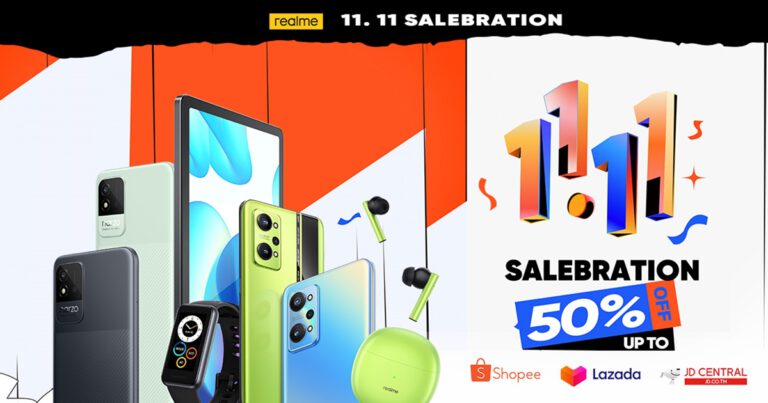 realme เปิดตัวนักฆ่าเรือธงรุ่นใหม่ realme GT Neo2 5G  พร้อมด้วยสมาร์ตโฟนสุดคุ้มสเปกแรง realme narzo 50i  และเตรียมช้อป! กับแคมเปญ 11.11 realme MEGA SALES