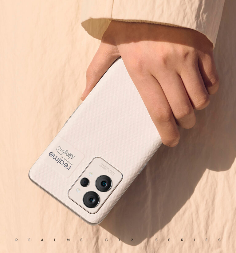 realme เปิดตัว GT 2 SERIES แฟล็กชิปสุดพรีเมียม  นำเสนอนวัตกรรมกระดาษสู่วงการสมาร์ตโฟนเพื่อโลกที่ยั่งยืน  พร้อมความหรูหรา ทันสมัย ด้วยมาสเตอร์ดีไซน์