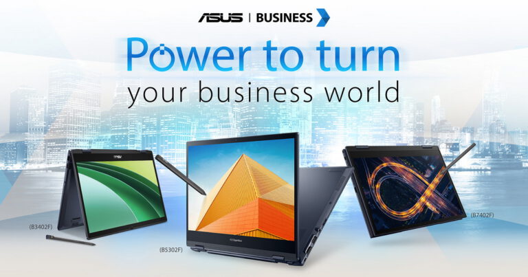 ASUS เสริมทัพตลาดโน้ตบุ๊กกลุ่มธุรกิจระดับพรีเมียม เปิดตัวExpertBookB3 Flip / B5 OLEDและ B7 Flip รุ่นล่าสุดที่ออกแบบเพื่อคนทำงาน พร้อมแนะนำคอมพิวเตอร์ All-in-One ใหม่ ExpertCenter A5/E5 AiO