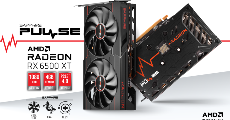SAPPHIRE เปิดตัวการ์ดจอรุ่นใหม่ล่าสุด SAPPHIRE PULSE AMD Radeon™ RX 6500 XT ช่วยยกระดับการเล่นเกมส์ของคุณให้ภาพสวย ไหลลื่น ในราคาสุดคุ้ม !!