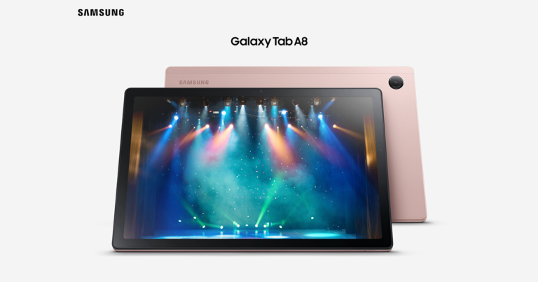 สัมผัสประสบการณ์การใช้งานแท็บเล็ตที่เหนือกว่า จาก Galaxy Tab A8 จอใหญ่ แบตยักษ์ เต็มอิ่มทั้งเรื่องเรียนและความบันเทิง