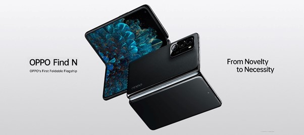 OPPO Find N สมาร์ทโฟนแฟลกชิปจอพับเครื่องแรกของ OPPO   ได้รับการเสนอชื่อเข้าชิงรางวัล  “Disruptive Device Innovation Award” ในงาน GLOMO Awards 2022