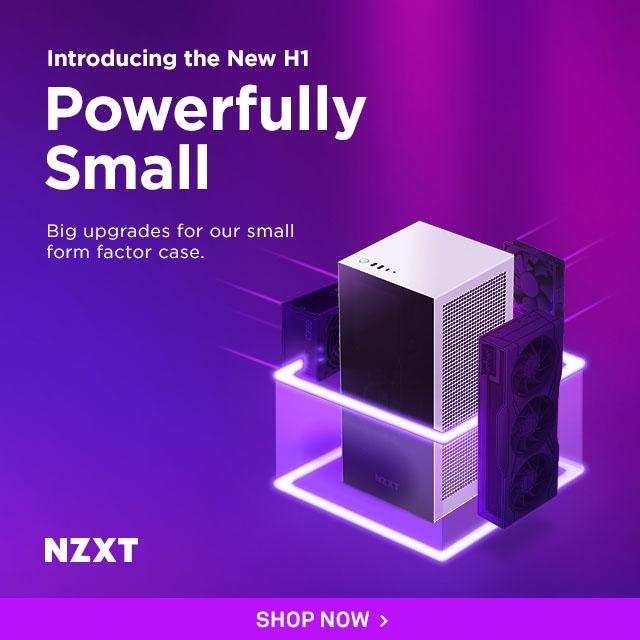 PR: Build With the New NZXT H1 Powerfully Small – Perfect Your Next Small Form-Factor Build
