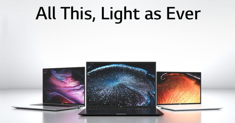 เปิดตัวครั้งแรกในไทย! LG Gram แล็ปท็อปซีรีส์ใหม่จากแอลจี หน้าจอกว้าง 16:10 ดีไซน์เรียบหรู บางเบา ตอบโจทย์ทุกการใช้งาน  แล็ปท็อปน้ำหนักเบาพิเศษ หน้าจอใหญ่ พกพาสะดวก เพรียวบางสไตล์มินิมอล  พร้อมมอบประสิทธิภาพการใช้งานอันทรงพลัง