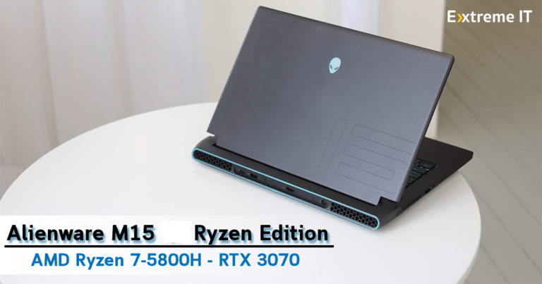 รีวิว Alienware M15 Ryzen Edition (AMD Ryzen 7 5800H + RTX 3070)