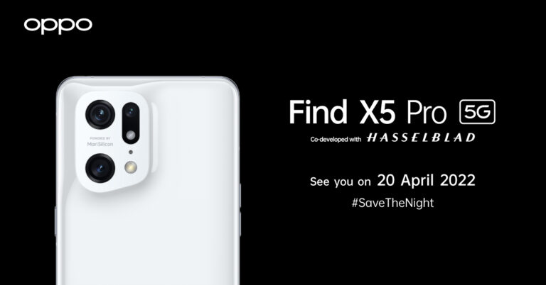 OPPO ปล่อยแคมเปญ #SaveTheNight ใจกลางกรุงเทพฯ  โชว์วิดีโอ-ภาพถ่ายสุดปังแม้ที่แสงน้อย เตรียมเปิดตัว OPPO Find X5 Pro 5G ในไทย 20 เมษานี้