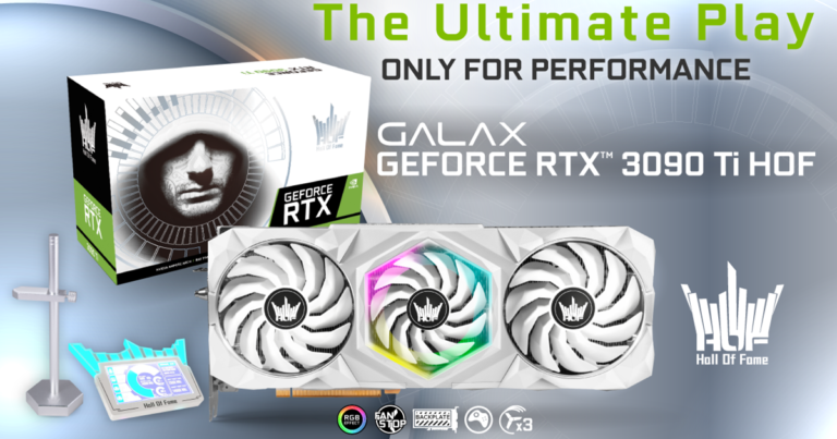 Ascenti เตรียมเปิดขาย !! GALAX GeForce RTX 3090Ti HOF การ์ดจอที่สุดของที่สุด สำหรับนักโอเวอร์คล็อกและเกมเมอร์ ก้าวข้ามขีดจำกัดด้วย GPU ที่ทรงพลังที่สุด