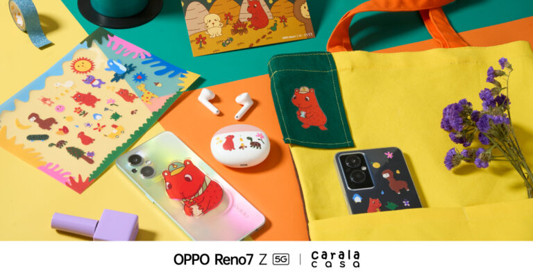 OPPO จับมือ Carala Casa ปล่อยคอลเลกชั่นพิเศษ   OPPO Reno7 Z 5G X Carala Casa The Cutest Box เติมความน่ารัก  ให้สมาร์ตโฟนถ่ายพอร์ตเทรตสวย 