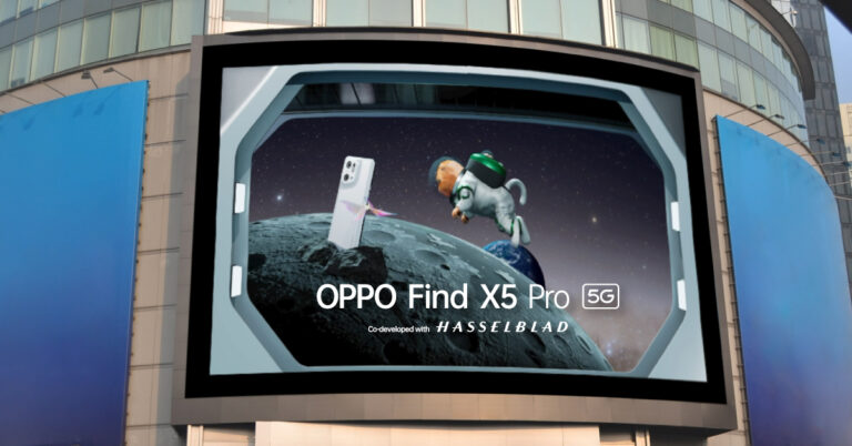 OPPO เนรมิตแมวน้อยทะยานสู่โลกอวกาศแบบ 3 มิติ   ตอกย้ำดีไซน์อันล้ำสมัยพร้อมความร่วมมือกับแบรนด์กล้องระดับโลก Hasselblad 