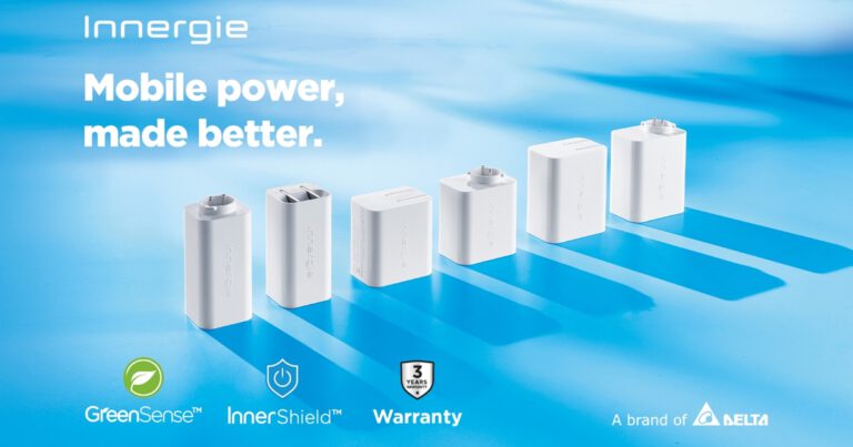Innergie, แบรนด์จาก Delta  เปิดตัวอแดปเตอร์ C6 พร้อมเทคโนโลยี GaN