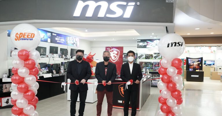 MSI Concept Store รวมแบรนด์เกมมิ่งชั้นนำระดับโลกเปิดแล้ววันนี้ที่ซีคอนสแควร์