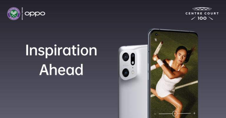 OPPO ฉลอง 100 ปี Centre Court ของ Wimbledon ด้วยประสบการณ์ AR ล่าสุด