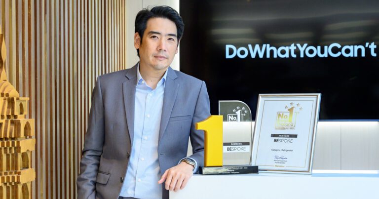ผลิตภัณฑ์ตู้เย็นซัมซุง ยืนหนึ่งในใจผู้บริโภคไทย คว้ารางวัล Marketeer No.1 Brand Thailand 2021 – 2022