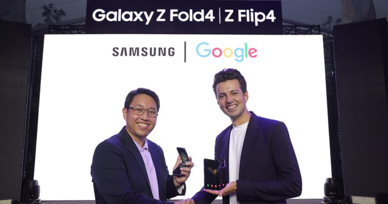 ซัมซุงเทคโอเวอร์สยามสแควร์ จัดงาน ‘Samsung Galaxy Flexperience พลิกสยามให้สนุกทุกองศา’’ สร้างปรากฏการณ์ Flex กันสนั่นเมือง ต้อนรับการมาของ Galaxy Z Flip4 และ Z Fold4 ควงแขนศิลปินรุ่นใหม่จัดเต็มความปังกระหึ่มตลอดสามวัน 26-28 ส.ค.นี้