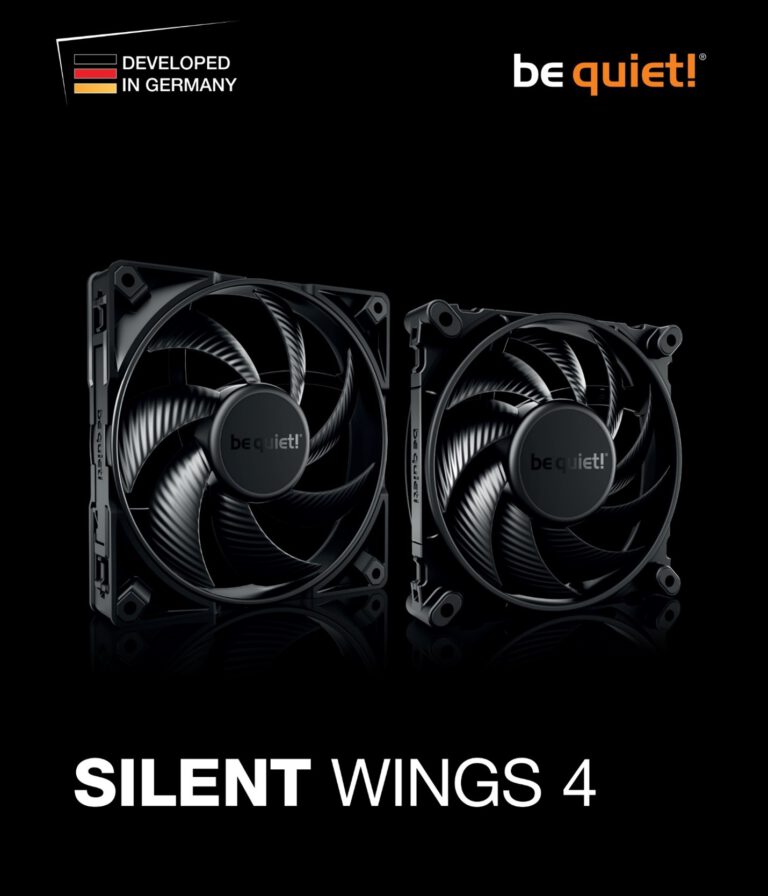 PR: be quiet! Silent Wings 4 พัดลมใหม่สายพันธุ์ดุ