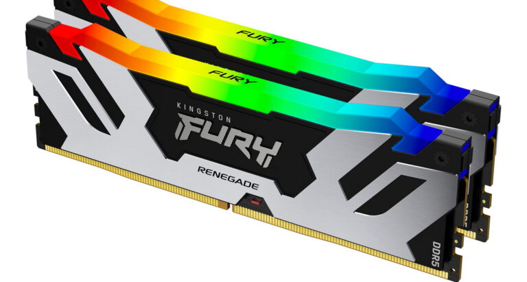 สัมผัสประสบการณ์โอเวอร์คล็อกขั้นสูงสุด  ด้วยกลุ่มผลิตภัณฑ์ Kingston FURY Renegade DDR5