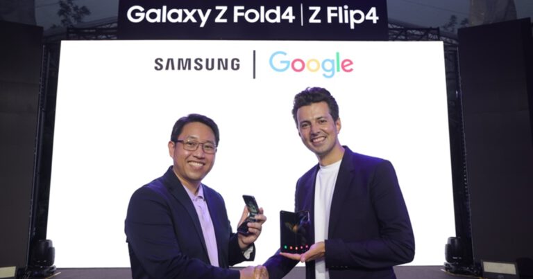 ซัมซุง ชู Galaxy Z Flip4 และ Z Fold4 ยกระดับประสบการณ์การถ่ายภาพของผู้ใช้  พร้อมผสานความร่วมมือ Google นำบริการ Google Photos มาใช้บนดีไวซ์ของซัมซุง  เพื่อตอบโจทย์การใช้งานทุกรูปแบบ ทุกสไตล์ ยิ่งกว่าเดิม