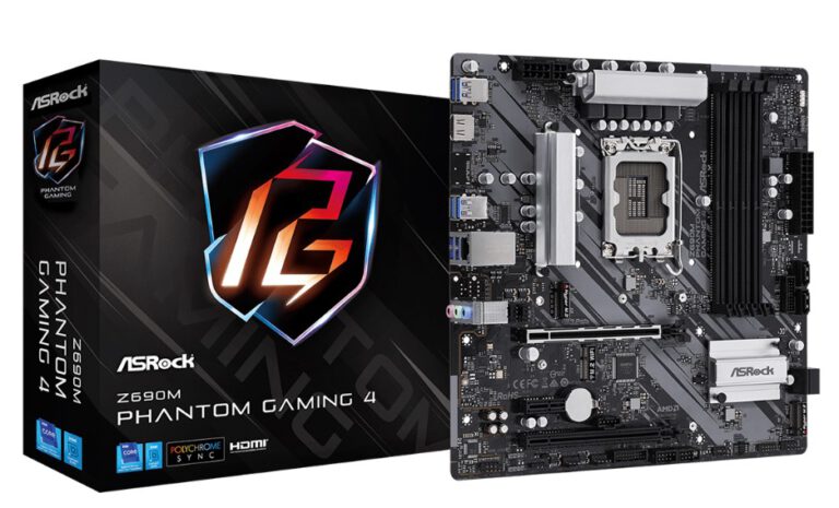 PR: ASRock Z690M Phantom Gaming 4 เพื่อเกมเมอร์ในทุกระดับ บนแพลตฟอร์ม Intel Gen 12