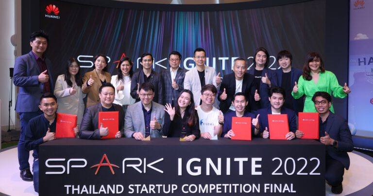 หัวเว่ยเสริมแกร่งอีโคซิสเต็มสตาร์ทอัพดิจิทัลในงาน ‘Spark-Ignite Pitching Day’   หนุนสตาร์ทอัพไทยร่วมขับเคลื่อนการเปลี่ยนผ่านสู่ยุคดิจิทัล