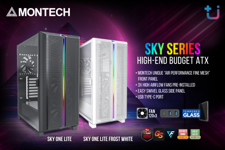 PR: Ascenti เปิดตัวเคส Montech Sky One Lite เคส ATX ระดับ Hi-End ในราคาสุดคุ้ม