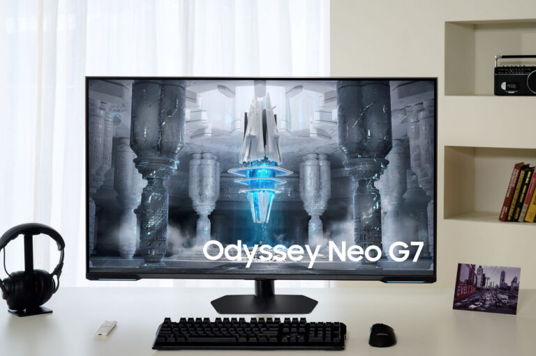 ซัมซุงเปิดตัว SamsungOdyssey Neo G7 หน้าจอเกมมิ่งMini-LEDขนาด 43 นิ้วรุ่นแรก จอ Quantum Mini-LED ขนาดใหญ่ 43 นิ้วจะพาเกมเมอร์ดำดิ่งสู่โลกของเกมอย่างแท้จริง